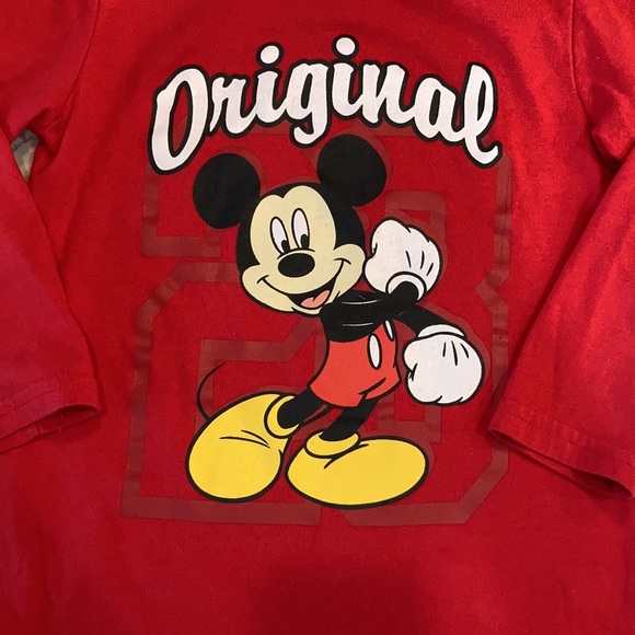 LS Mickey Mouse shirt - Picture 2 of 4